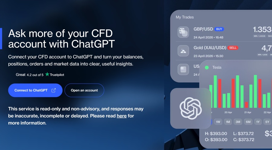 CMC Markets Brings ChatGPT to UK CFD Accounts in a Read-Only Move as Rivals Let AI Execute Trades